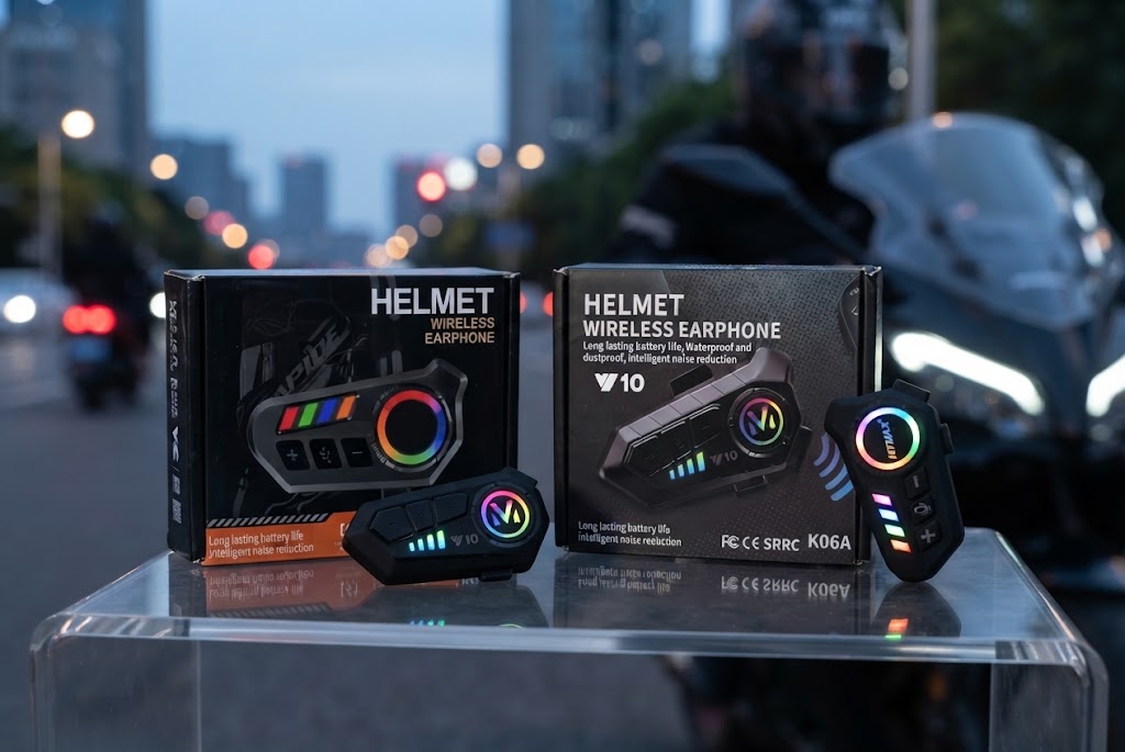 Intercomunicador para Casco de Moto