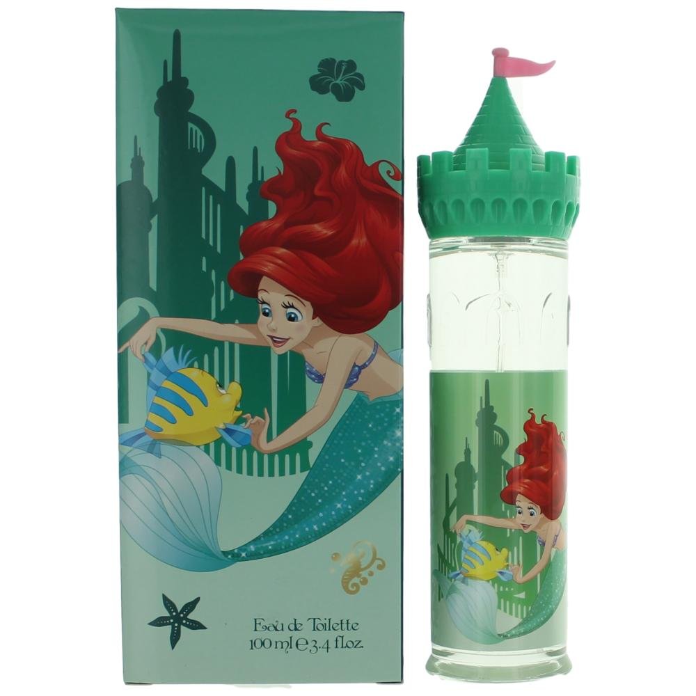 Disney Princess Castle Collection Eau de Toilette Spray Ariel 3.4 Ounce
