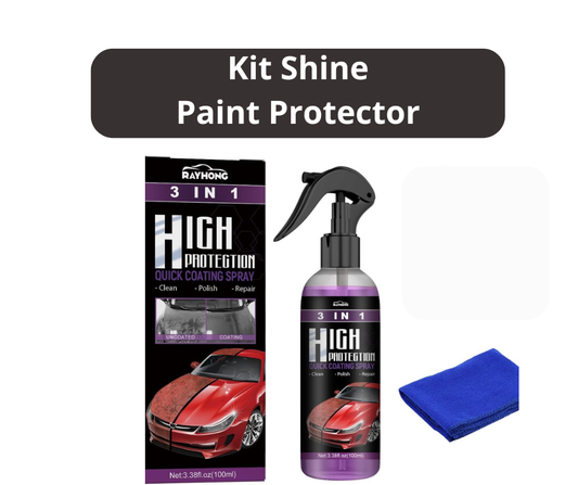 Kit Shine Paint Protector para Auto