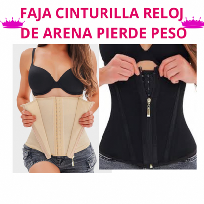 Cinturilla Reductora Reloj de Arena – Efecto Lipo y Soporte Lumbar