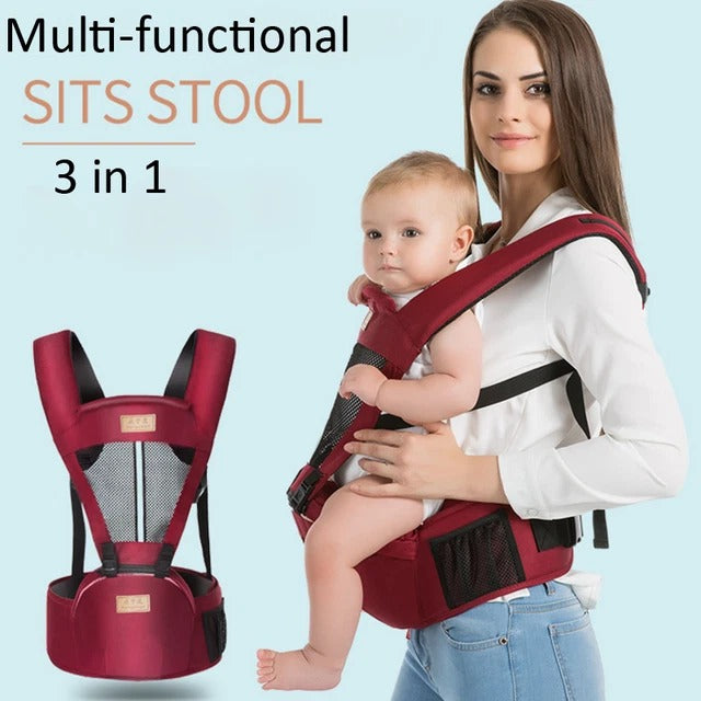 Portabebé Ergonómico – Cargador para Bebé Cómodo y Seguro