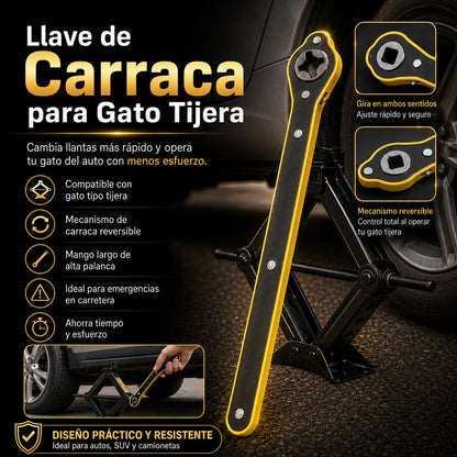 Llave Trinquete de Fácil Uso para Auto