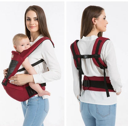 Portabebé Ergonómico – Cargador para Bebé Cómodo y Seguro